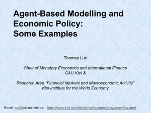 Thomas Lux - Global Systems Dynamics and Policy