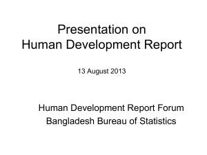 Human Development Report 2013