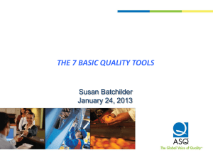 Quality Tools for RC Analysis