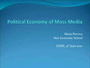 petrova-slides - European School on New Institutional Economics