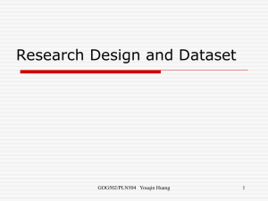 Research Design - University at Albany