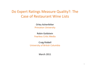 Do Expert Ratings Measure Quality?