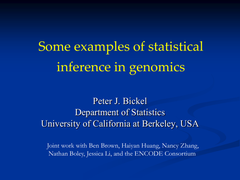 Lecture Slides Department Of Statistics And Probability