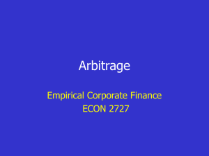 Arbitrage - HBS People Space
