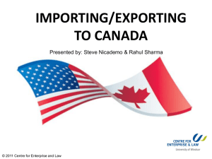 us-canada flag powerpoint template