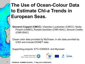 The Use of Ocean-Colour Data to Estimate Chl-a Trends