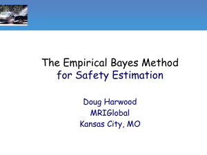 Application of the Empirical Bayes Method
