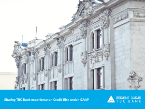 Credit Risk - National Bank Of Georgia