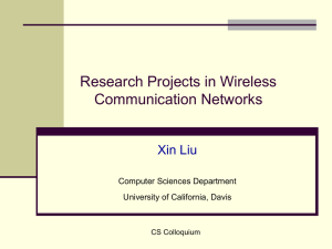 Opportunistic Scheduling in Wireless Communication Networks