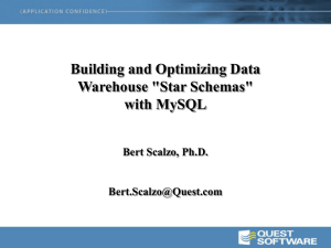 Star Schema - MySQL