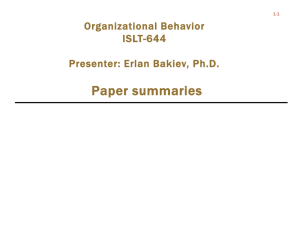 Paper Summary PPT