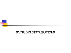 sample distribution