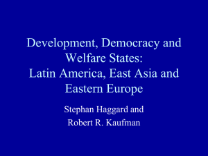 Recrafting Social Contracts: Welfare Reform in Latin