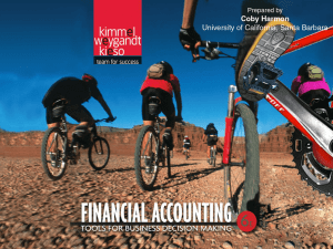 Financial Accounting and Accounting Standards