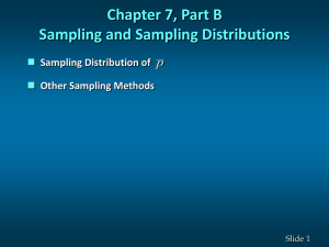 Chapter 3 Descriptive Statistics: Numerical Measures Part A