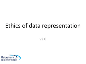 Ethics of Data Representation Lecture