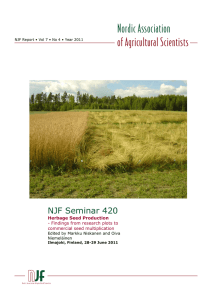 Nordic Association of Agricultural Scientists