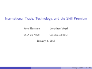 International Trade, Technology, and the Skill Premium