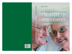 Trinity of Quality Improvement - Erasmus Universiteit Rotterdam