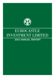 Annual Report 2012 - Eurocastle Investment Limited