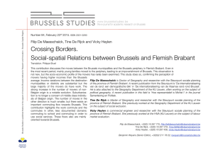 Crossing Borders. Social-spatial Relations