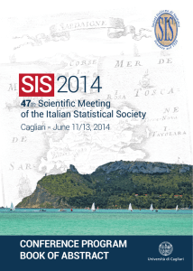 SIS 2014 - SIS Scientific Meeting 2014