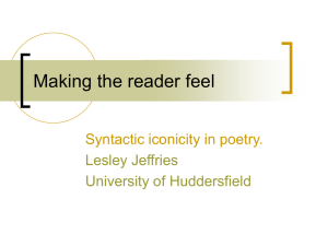 Making the reader feel