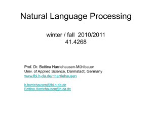 natural language processing system