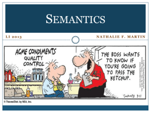 LI2013 (12) – Semantics (for students)