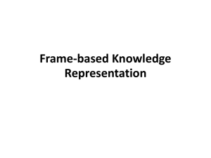 Frame-based Knowledge Representation