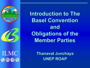 Intro to Basel Convention - International Lead Management Center