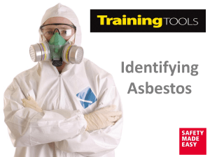 Identifying Asbestos (Training Tool)