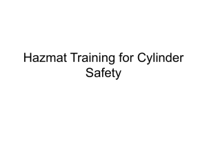 Cylinders (Hazmat Training)
