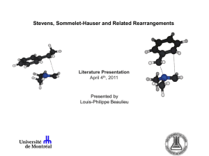 Sommelet-Hauser rearrangement