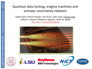 Diapositiva 1 - Quantum@LSU - Louisiana State University