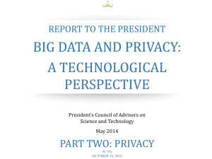 Big Data: Privacy - SIUE Computer Science