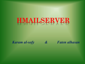 What is HMailServer :