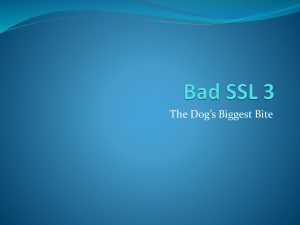 Bad SSL 3