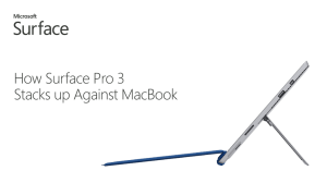 SP3 Macbook Compete
