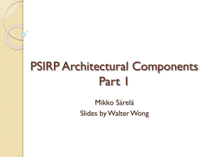 PSIRP Architecture