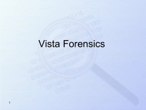 Vista Forensics