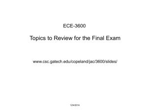 Exam Overview
