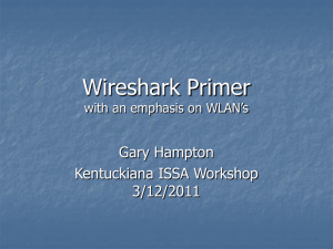 Wireshark Primer