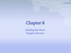Chapter 8 Test Review - Brimley Area Schools