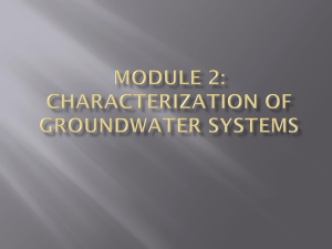 Aquifer Characterization for Management 12.1 MB - AGW-Net