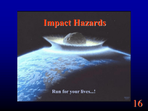 Impact Hazards - the University of Redlands