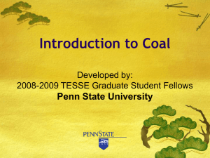 Introduction to Coal Presentation - paesta