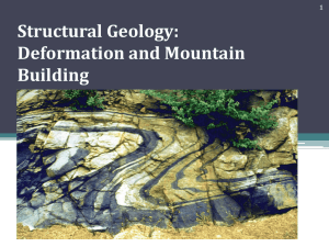 Structural Geology: Deformation and Mountain Building