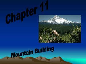 mountain building