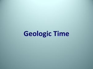 Chapter 21: Geologic Time
